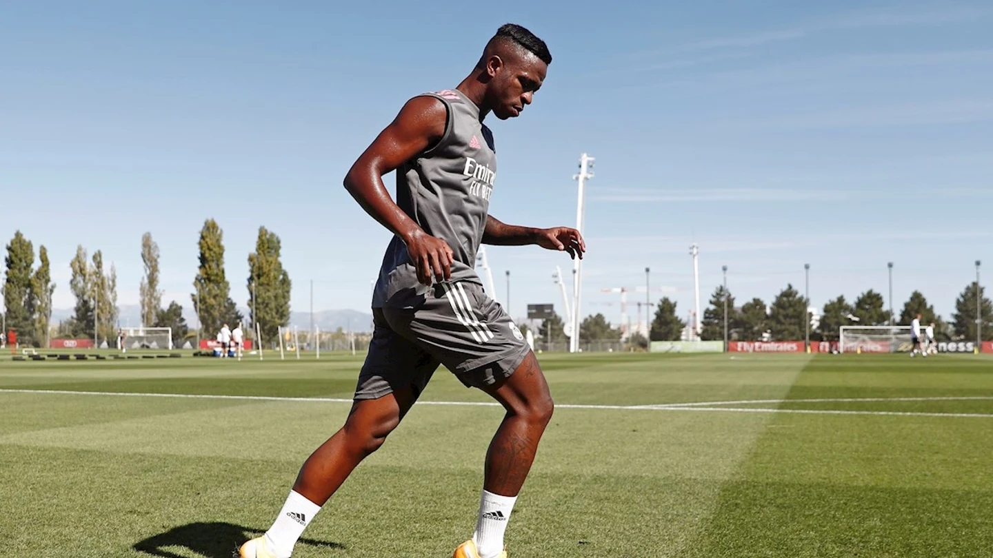 Vinicius, con el Real Madrid Vinicius, con el Real Madrid