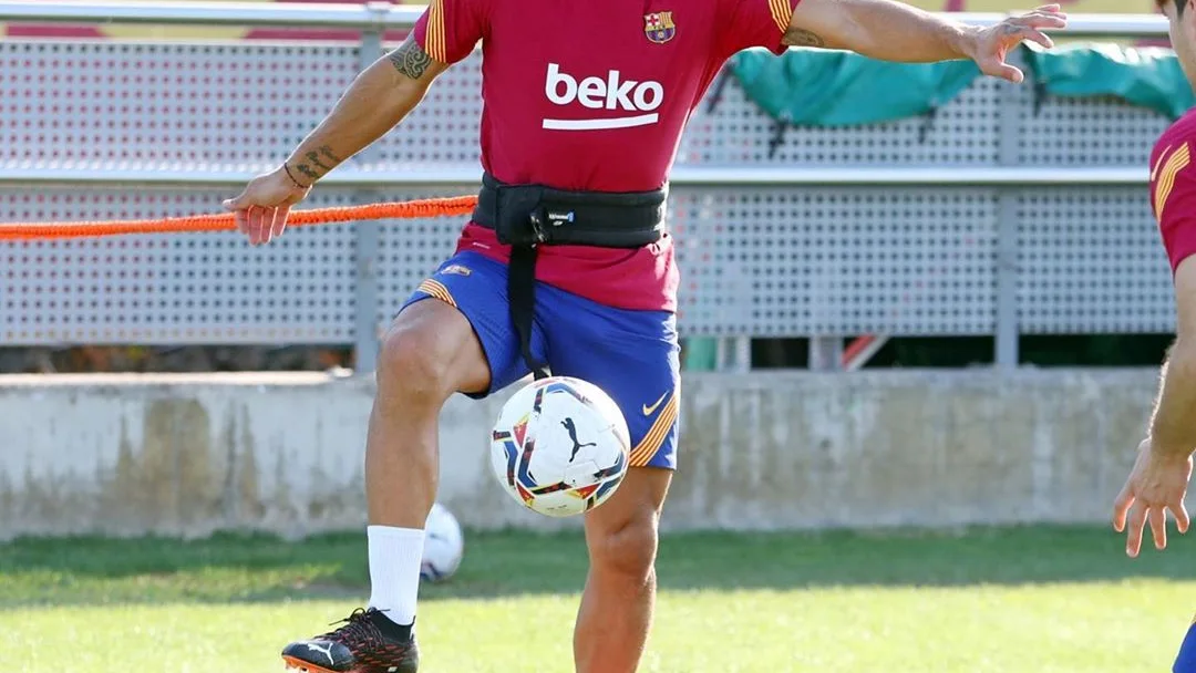 Luis Suárez, con el Barça