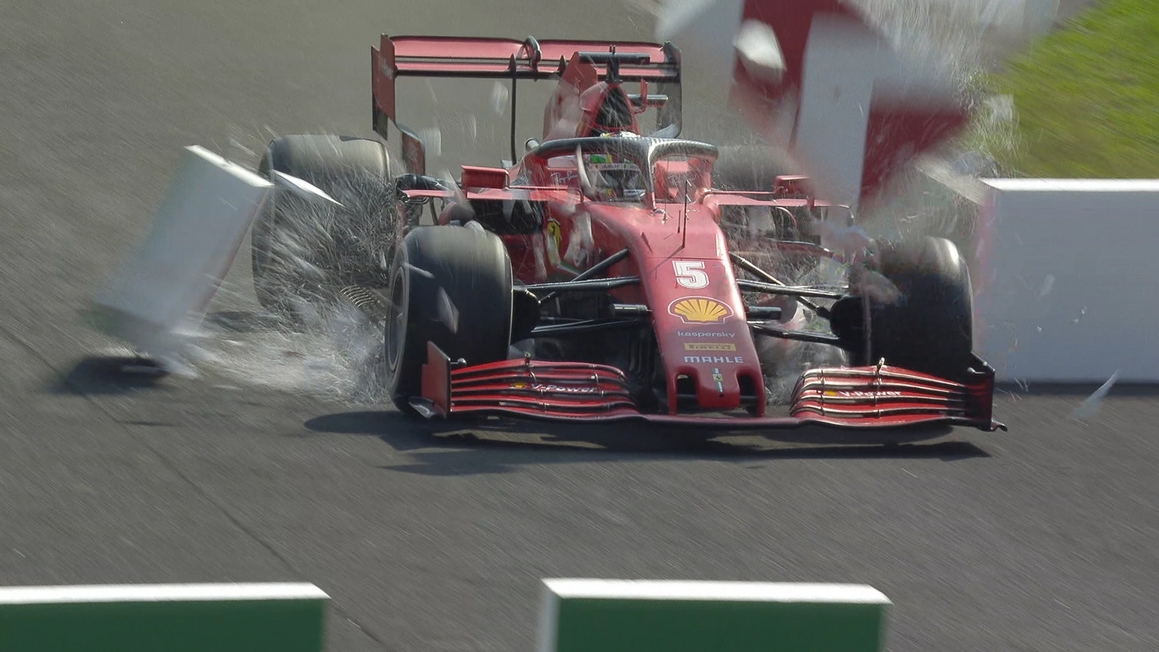 Vettel, adiós a Monza