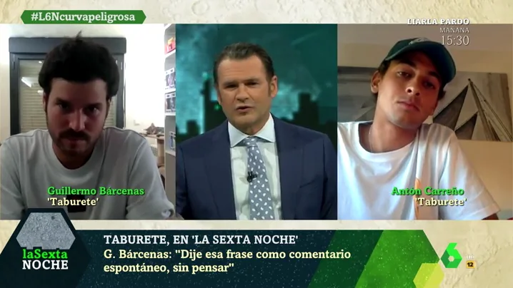 Entrevista al grupo Taburete en laSexta Noche