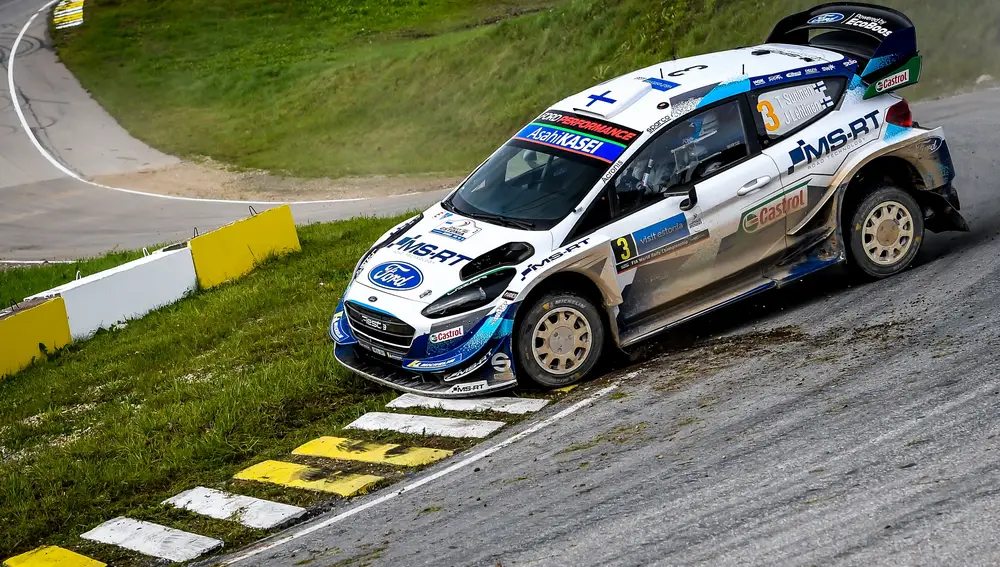 Los Ford Fiesta WRC no podían igualar el ritmo