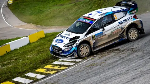Los Ford Fiesta WRC no podían igualar el ritmo Los Ford Fiesta WRC no podían igualar el ritmo