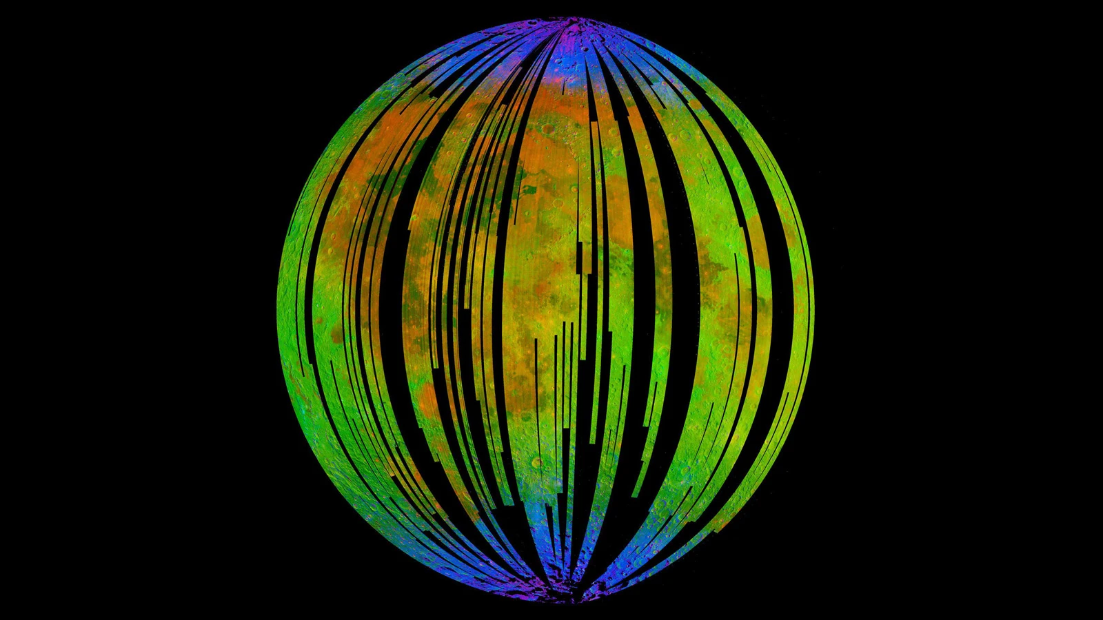 La Luna está oxidada, NASA