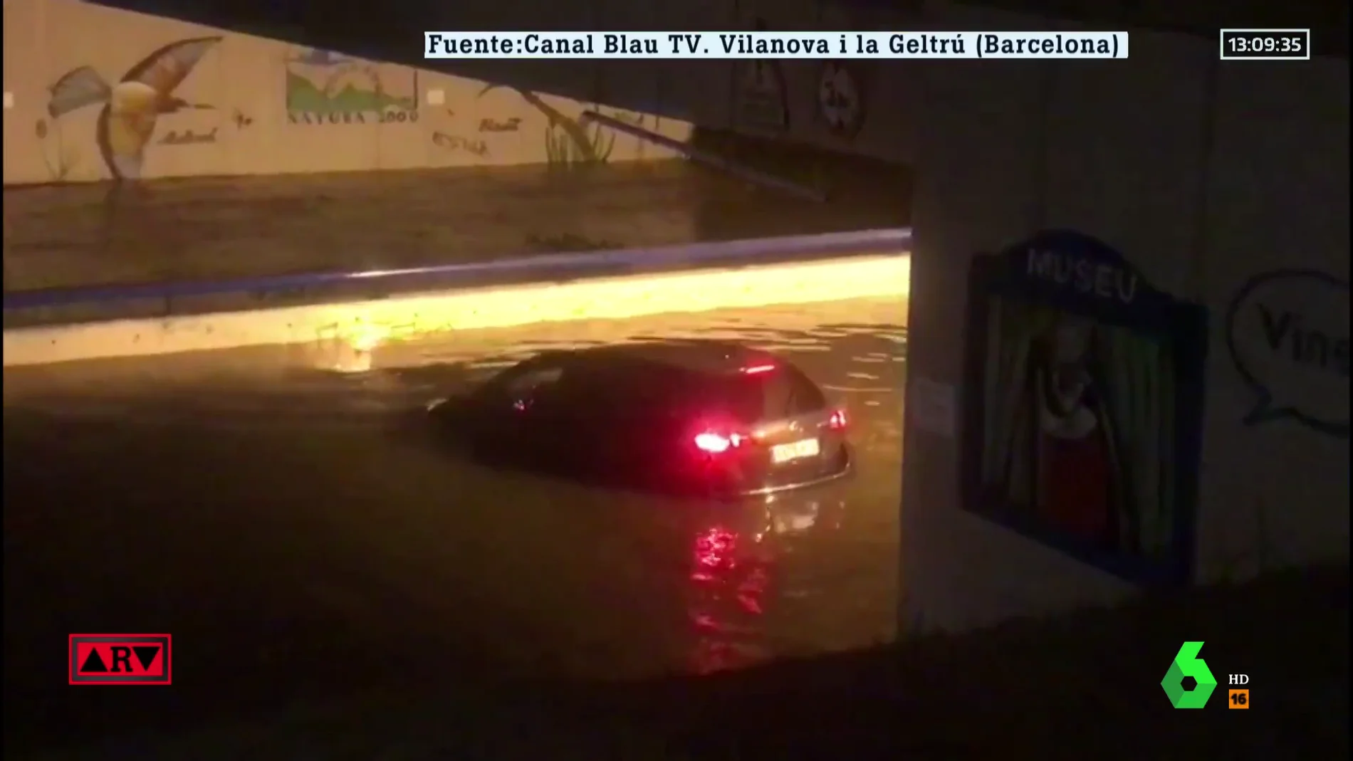 La DANA provoca inundaciones y destrozos en Cataluña y Baleares: estas son las imágenes