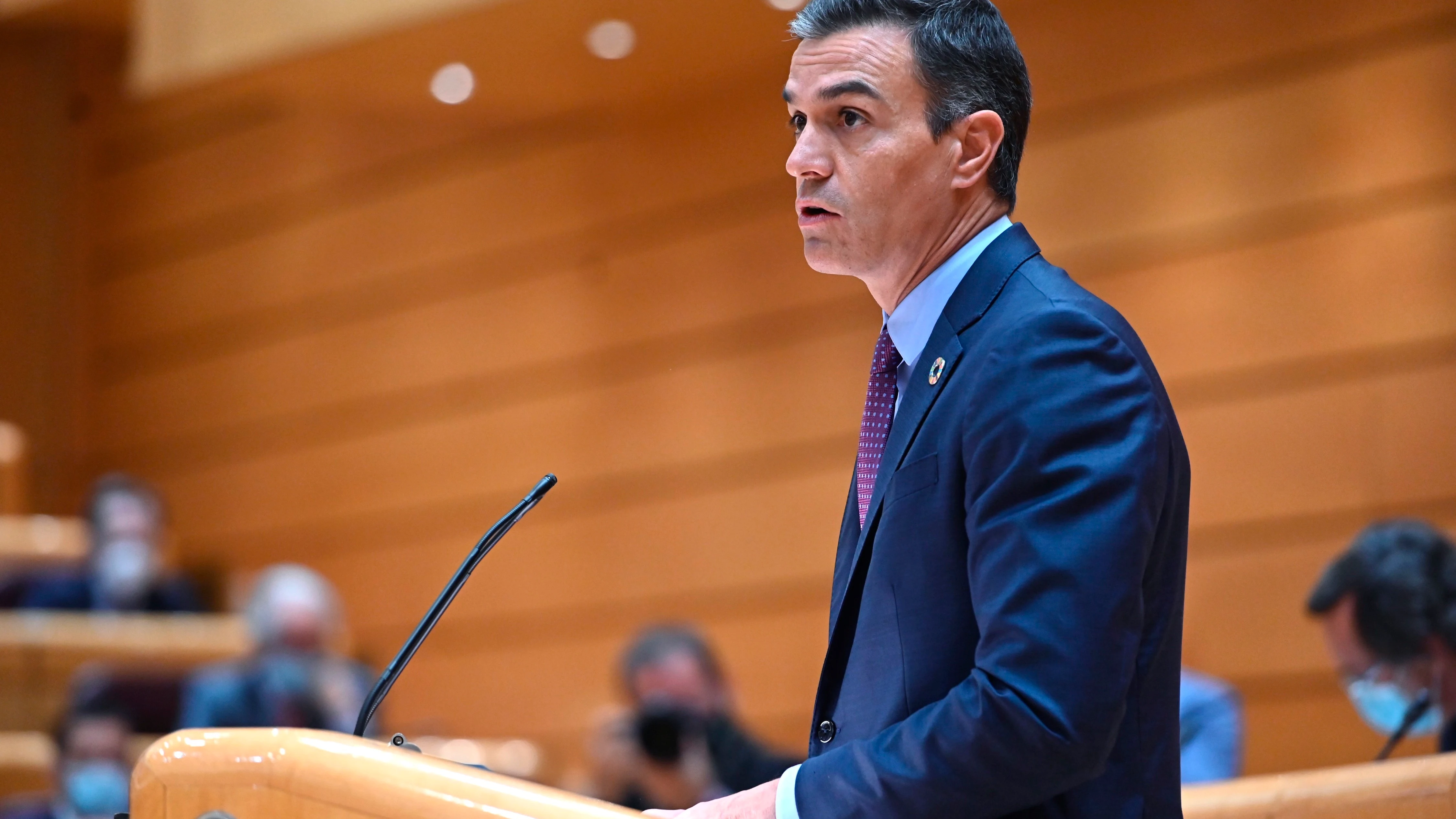 El presidente del Gobierno, Pedro Sánchez