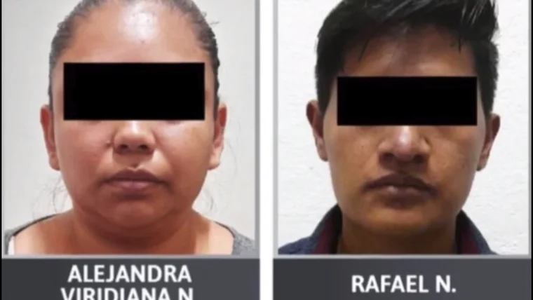 Alejandra y Rafael, detenidos por maltrato infantil