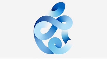 El logotipo de la manzana creado para la ocasión