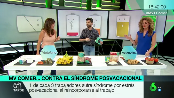 Esto es lo que debes comer para superar el síndrome postvacacional: dieta para poner fin a la apatía