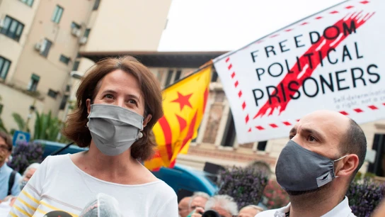 La presidenta de la ANC, Elisenda Paluzie La presidenta de la ANC, Elisenda Paluzie