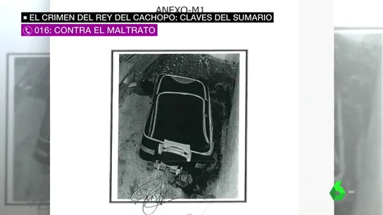 Las claves del sumario del caso del 'Rey del Cachopo': pidió un taxi con una maleta ocho días antes de que apareciera el cuerpo de Heidi Las claves del sumario del caso del 'Rey del Cachopo': pidió un taxi con una maleta ocho días antes de que apareciera el cuerpo de Heidi