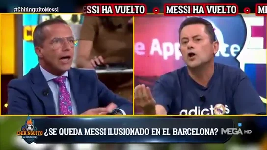 "Nadie ha querido a Leo Messi": Tomás Roncero hace explotar a Cristóbal Soria "Nadie ha querido a Leo Messi": Tomás Roncero hace explotar a Cristóbal Soria