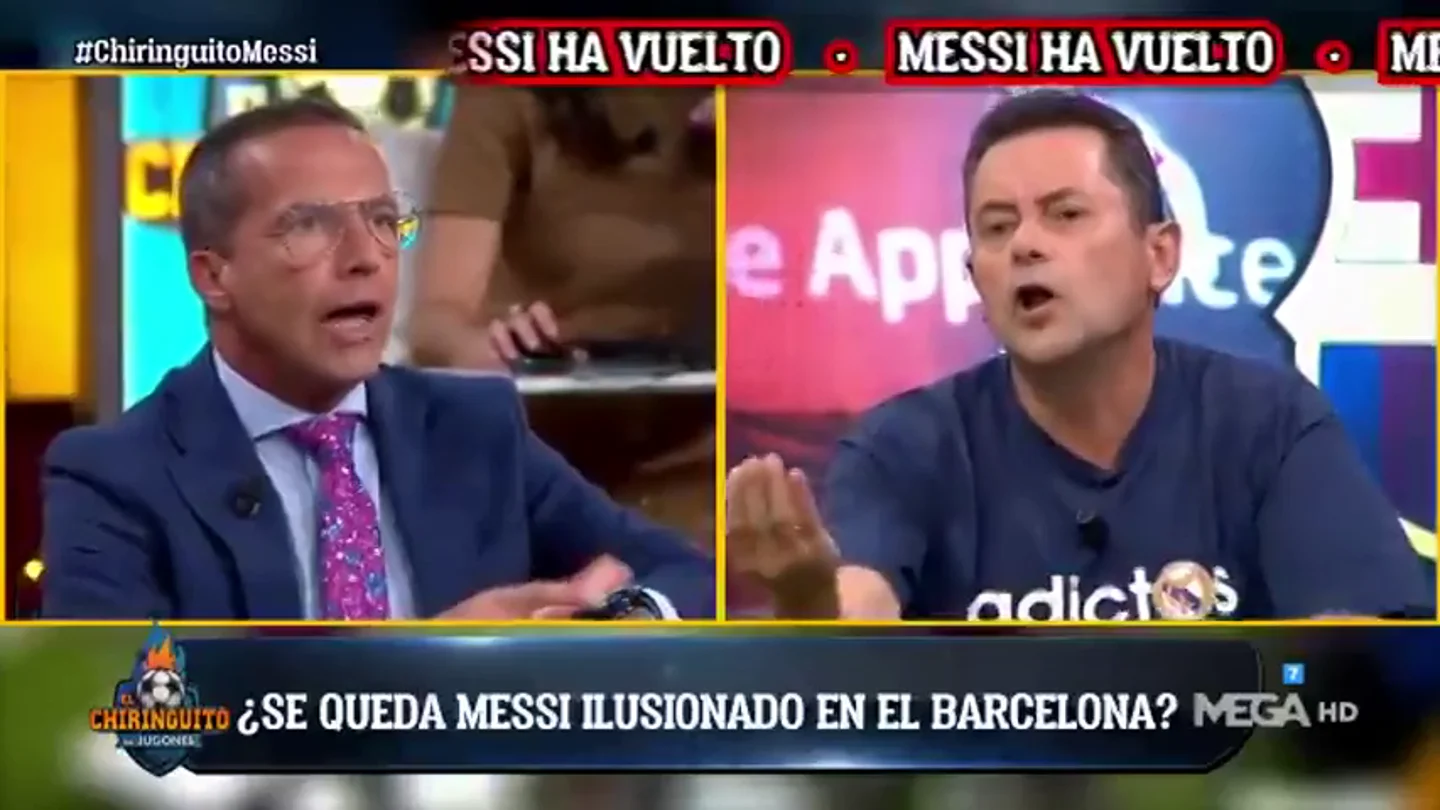 "Nadie ha querido a Leo Messi": Tomás Roncero hace explotar a Cristóbal Soria "Nadie ha querido a Leo Messi": Tomás Roncero hace explotar a Cristóbal Soria