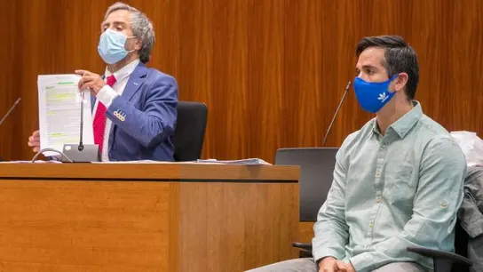 Sesión del juicio a Rodrigo Lanza en el "Caso de los Tirantes" Sesión del juicio a Rodrigo Lanza en el "Caso de los Tirantes"