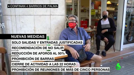 Cuatro barrios de Palma volverán a vivir un confinamiento: solo se podrá salir con motivo justificado a partir del viernes Cuatro barrios de Palma volverán a vivir un confinamiento: solo se podrá salir con motivo justificado a partir del viernes