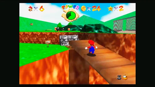 Super Mario 64 fue el primer plataformas en 3D Super Mario 64 fue el primer plataformas en 3D