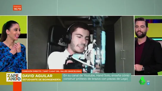 La historia de superación de David Aguilar, el joven que nació sin un brazo y con tan solo nueve años se creó una prótesis con legos La historia de superación de David Aguilar, el joven que nació sin un brazo y con tan solo nueve años se creó una prótesis con legos