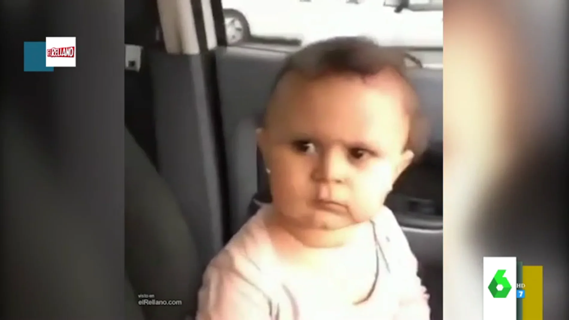 El cabreo viral de una niña cuando su madre se ríe de ella por llevarse un susto