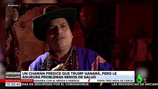 La predicción de un chamán sobre el futuro poco halagüeño de Trump La predicción de un chamán sobre el futuro poco halagüeño de Trump