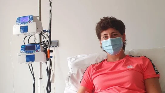 Carla Suárez comienza "con valor y esperanza" el tratamiento contra el linfoma de Hodgkin que sufre Carla Suárez comienza "con valor y esperanza" el tratamiento contra el linfoma de Hodgkin que sufre