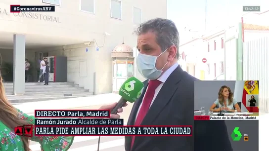El alcalde de Parla pide a Ayuso ampliar las medidas a toda la ciudad: "No ha contado con los municipios" El alcalde de Parla pide a Ayuso ampliar las medidas a toda la ciudad: "No ha contado con los municipios"