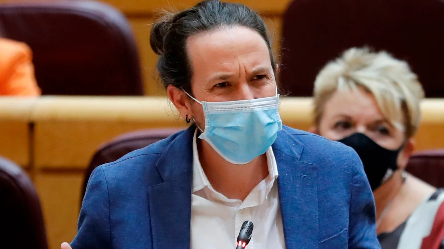 El vicepresidente segundo del Gobierno, Pablo Iglesias, interviene en la sesión de control al Gobierno El vicepresidente segundo del Gobierno, Pablo Iglesias, interviene en la sesión de control al Gobierno