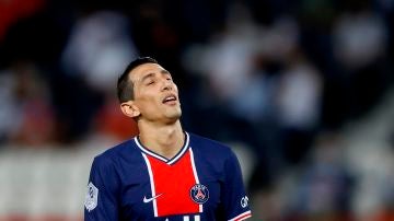 Ángel di María, en un partido del PSG