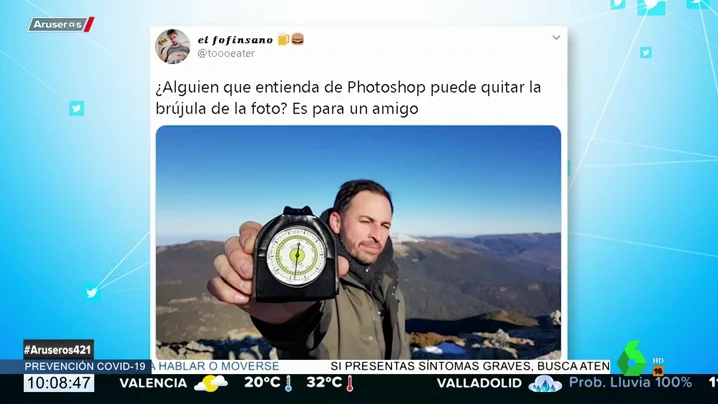 La fotografía de Santiago Abascal de 2017 que se ha convertido en carne de memes