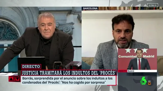 Jaume Asens (Unidas Podemos): "Si el indulto tiene sentido para algún caso es para el del procés" Jaume Asens (Unidas Podemos): "Si el indulto tiene sentido para algún caso es para el del procés"