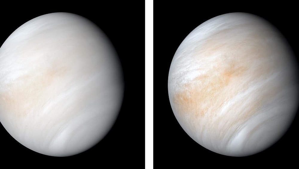 Venus el segundo planeta del sistema solar por su cercanía al Sol.