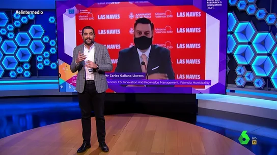 Dani Mateo habla en El Intermedio sobre el edil valenciano que ha hecho playback en la Comisión Europea Dani Mateo alucina con el concejal que hace playback para no hablar en inglés: "