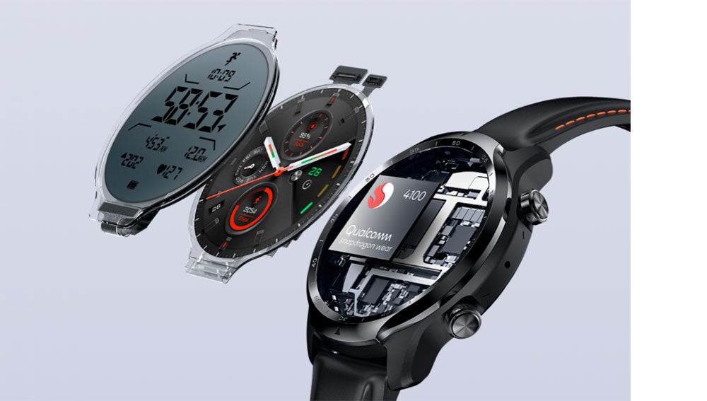 La doble pantalla de Ticwatch Pro 3