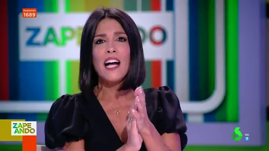 Lorena Castell Lorena Castell se marca un Lola Flores en pleno directo de Zapeando: asó clava su imitación de La Faraona