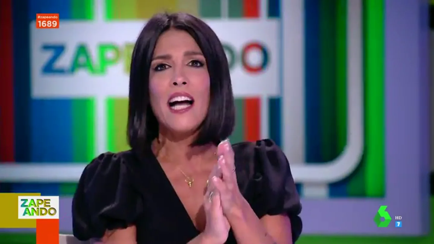 Lorena Castell Lorena Castell se marca un Lola Flores en pleno directo de Zapeando: asó clava su imitación de La Faraona
