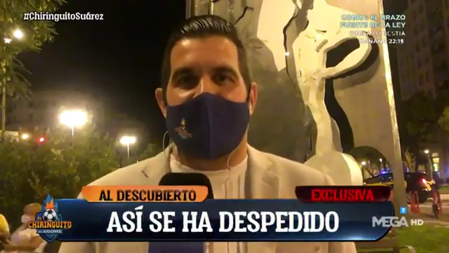 Así fue la emotiva despedida de Luis Suárez del vestuario del Barça Así fue la emotiva despedida de Luis Suárez del vestuario del Barça