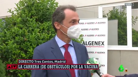 Pedro Duque afirma que España tendrá un millón y medio de vacunas contra el COVID-19 en diciembre Pedro Duque afirma que España tendrá un millón y medio de vacunas contra el COVID-19 en diciembre
