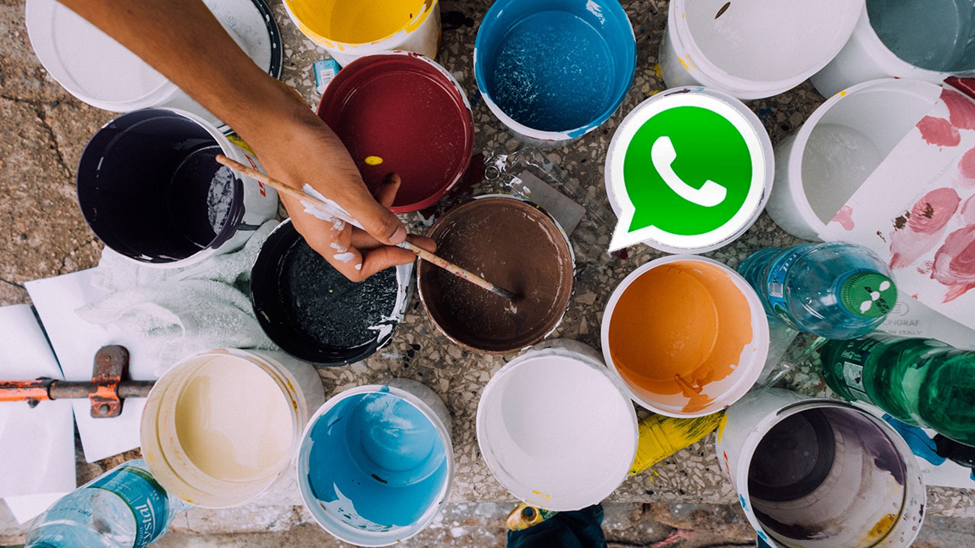 Pintura y WhatsApp