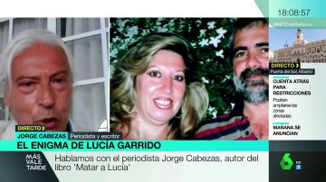 Jorge Cabezas, periodista y autor del libro 'Matar a Lucía'.