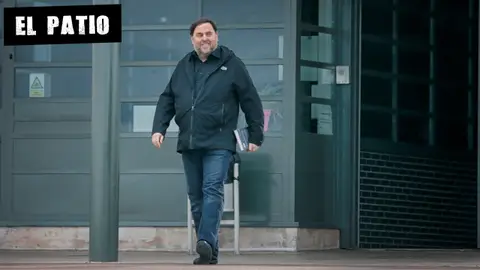 Oriol Junqueras, en una salida de la cárcel de Lledoners Oriol Junqueras, en una salida de la cárcel de Lledoners