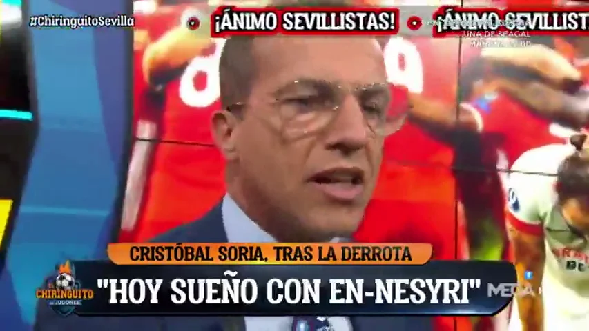 Cristóbal Soria no da crédito a los fallos de En-Nesyri: "Voy a soñar con él"