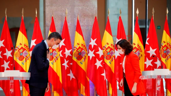 Pedro Sánchez e Isabel Díaz Ayuso Pedro Sánchez e Isabel Díaz Ayuso