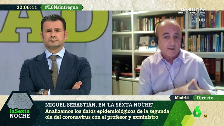 Miguel Sebastián pide medidas "duras y contundentes" en Madrid: "Ha tenido en septiembre los mismos casos que todo Reino Unido" 