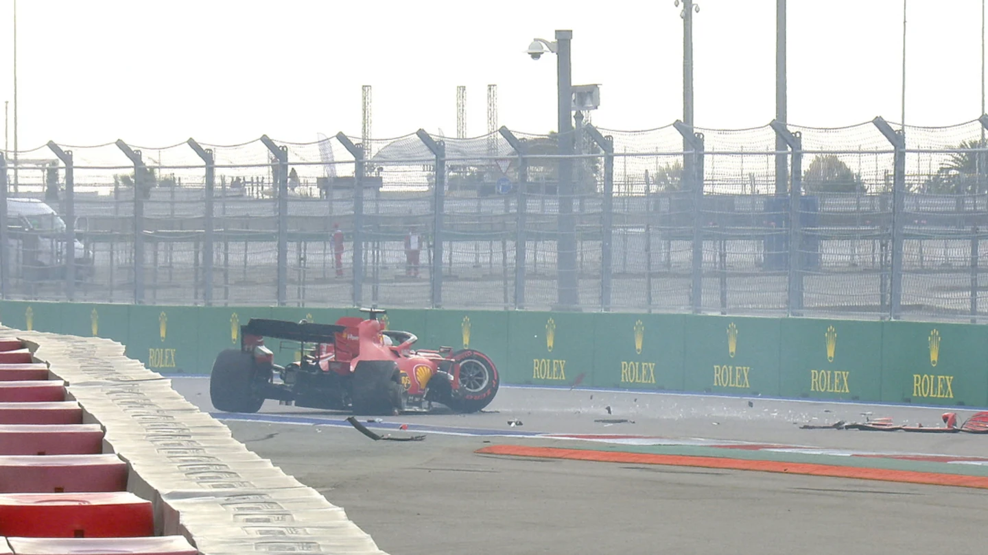 Sebastian Vettel se carga el Ferrari Sebastian Vettel se carga el Ferrari