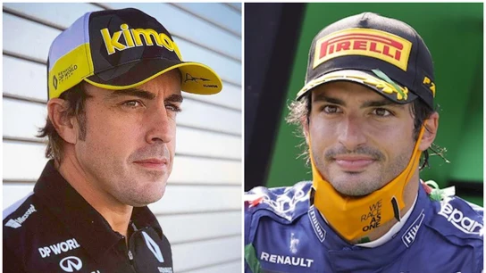 Fernando Alonso y Carlos Sainz Fernando Alonso y Carlos Sainz