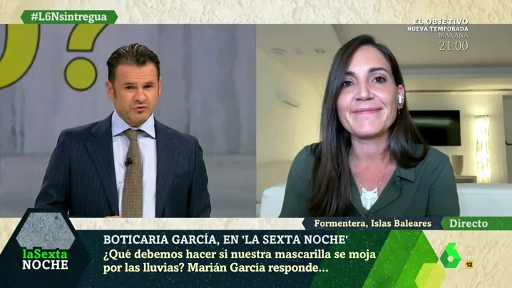 Mascarillas y lluvia: Boticaria García explica qué debes hacer si se te moja Mascarillas y lluvia: Boticaria García explica qué debes hacer si se te moja