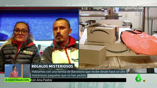Marta y Toni, de Barcelona, cuentan en Liarla Pardo el misterio de los paquetes. El misterio de una pareja que recibe paquetes de Amazon sin haberlos comprado