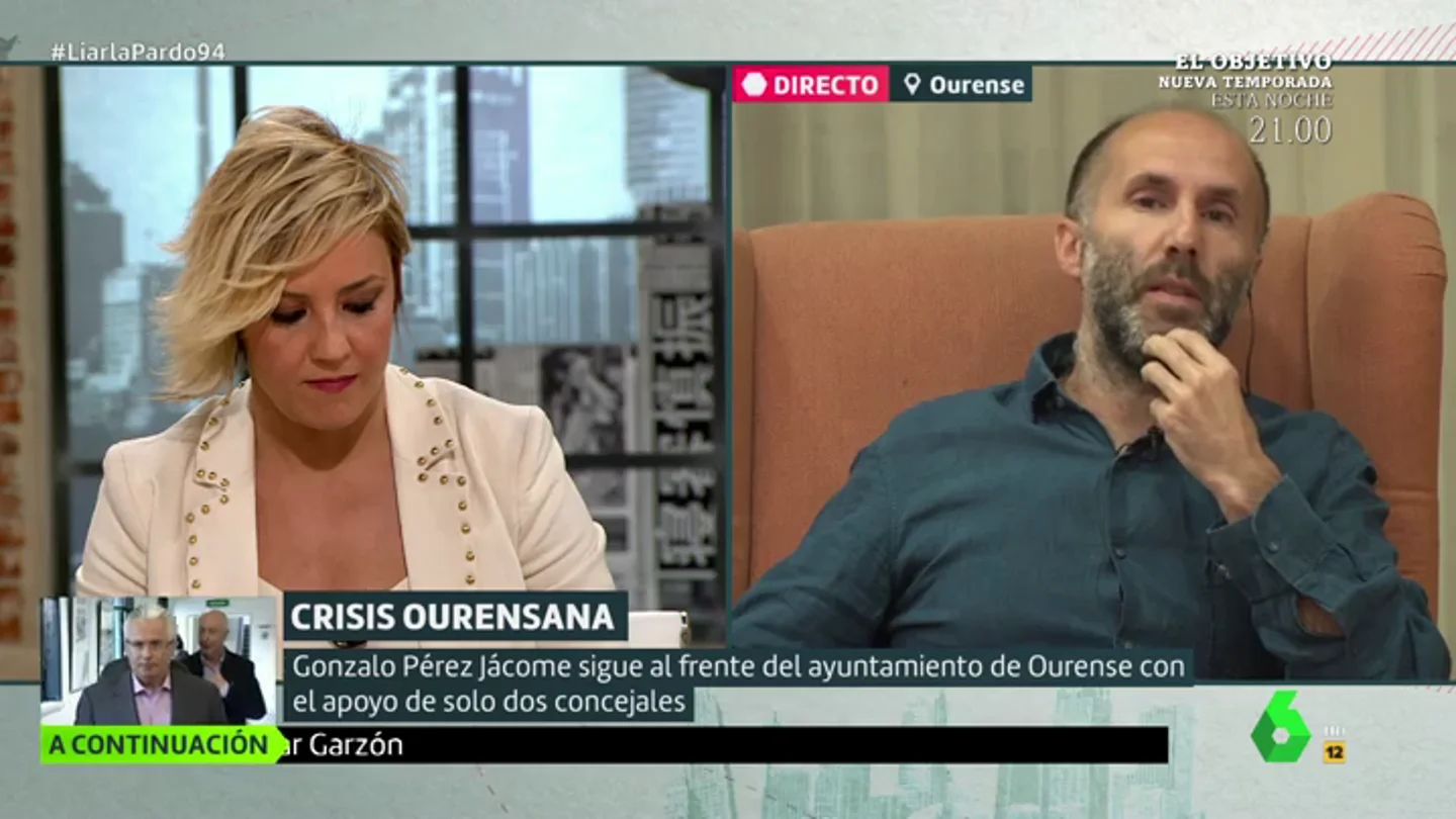 Pérez Jácome, alcalde de Ourense: "Estamos ante una trama para derribarme y relevarme en en la Alcaldía" Pérez Jácome, alcalde de Ourense: "Estamos ante una trama para derribarme y relevarme en en la Alcaldía"