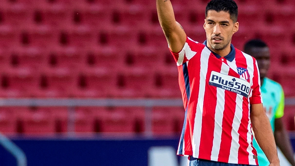 Luis Suárez, con el Atlético