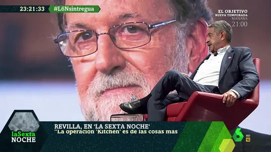 Revilla, confiado de que Rajoy conocía la Operación Kitchen: "La cúpula del PP recibía cada mes una cantidad de dinero negro" Revilla, confiado de que Rajoy conocía la Operación Kitchen: "La cúpula del PP recibía cada mes una cantidad de dinero negro"