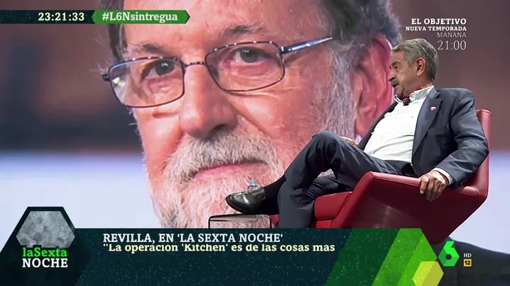 Revilla, confiado de que Rajoy conocía la Operación Kitchen: "La cúpula del PP recibía cada mes una cantidad de dinero negro" Revilla, confiado de que Rajoy conocía la Operación Kitchen: "La cúpula del PP recibía cada mes una cantidad de dinero negro"
