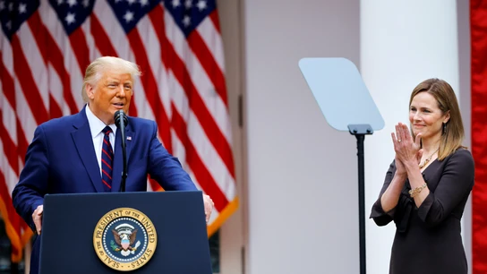 Donald Trump propone a Amy Coney Barrett para el Tribunal Supremo Donald Trump propone a Amy Coney Barrett para el Tribunal Supremo